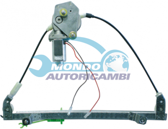 ALZACRISTALLO SINISTRO ANT. ELETTRICO 5 P. RENAULT CLIO I SERIE 2 02 /94 >02 /98 EA462Q