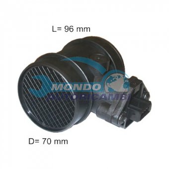 DEBIMETRO, FLUSSOMETRO, MISURATORE MASSA ARIA, MISURATORE MASSA ARIA A FILM CALDO