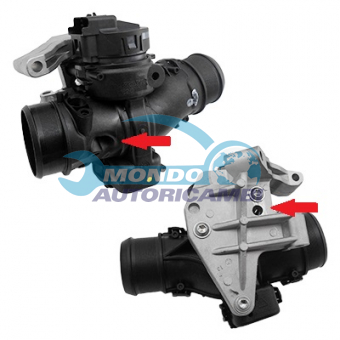 CORPO FARFALLATO, AZIONATORE FARFALLA TURBOLENZA, FARFALLA