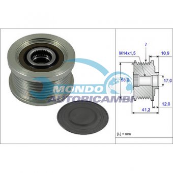 PULEGGIA ALTERNATORE