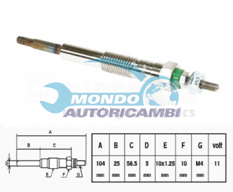 CANDELETTA ACCENSIONE