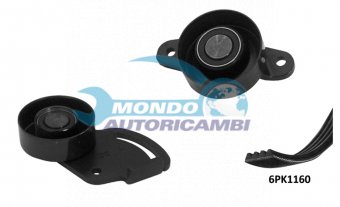 KIT CINGHIA SERVIZI POLY-V DISTRIBUZIONE AUSILIARIA MKT010HQ
