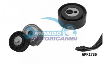 KIT CINGHIA SERVIZI POLY-V DISTRIBUZIONE AUSILIARIA MKT055HQ