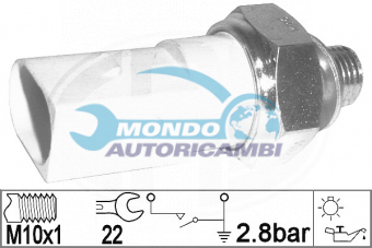 INTERRUTTORE PRESSIONE OLIO