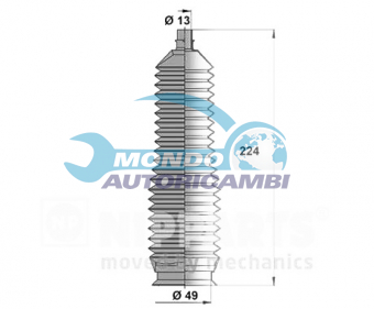 KIT SOFFIETTO STERZO