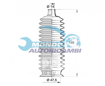 KIT SOFFIETTO STERZO