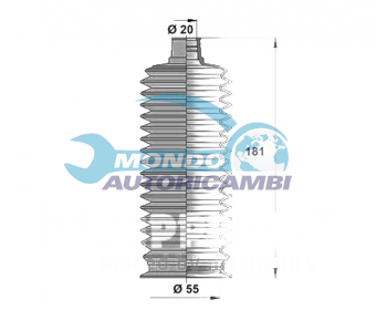 KIT SOFFIETTO STERZO