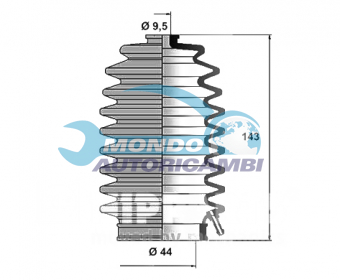 KIT SOFFIETTO STERZO