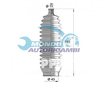 KIT SOFFIETTO STERZO