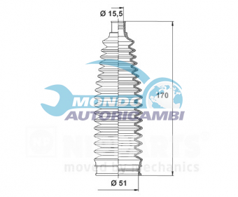 KIT SOFFIETTO STERZO