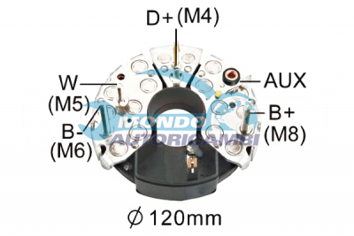 Rectifiers, alternator